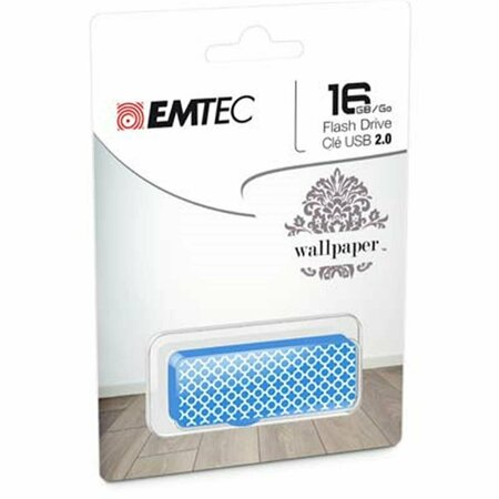 EMTEC Flash Drive - 16GB M700 WP Blue Title ECMMD16GM710WP10